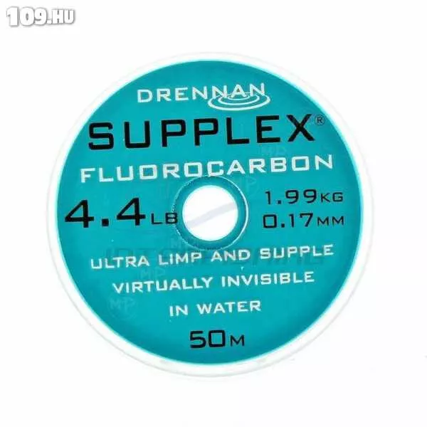 Extraerős fluorocarbon előkezsinór Supplex Fluorocarbon 1.3lb 0.095mm