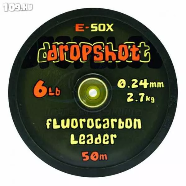 Előkezsinór E-Sox Dropshot Fluocarbon